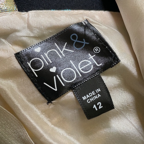 Formal girls pink dress size 12 - Picture 5 of 6